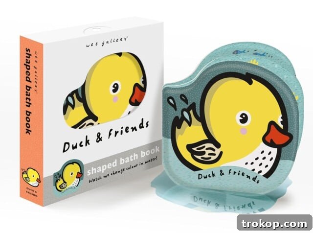Color Changing Bath Book, magical bath time fun.