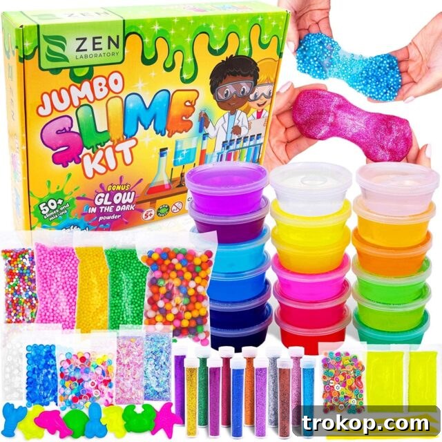 DIY Fluffy Slime Kit, providing hours of entertainment.