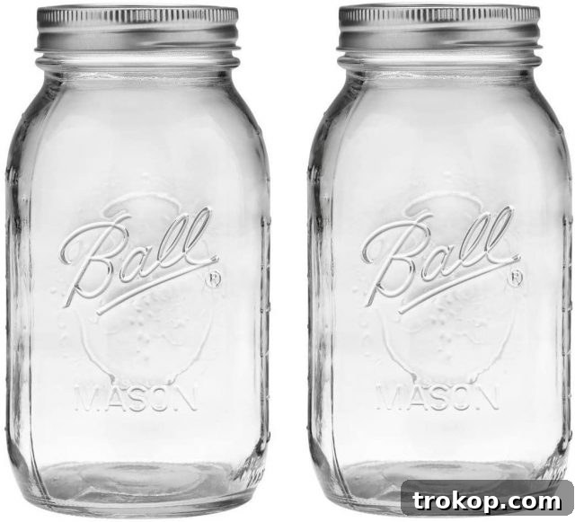 Mason Jars as non-traditional and charming Easter baskets