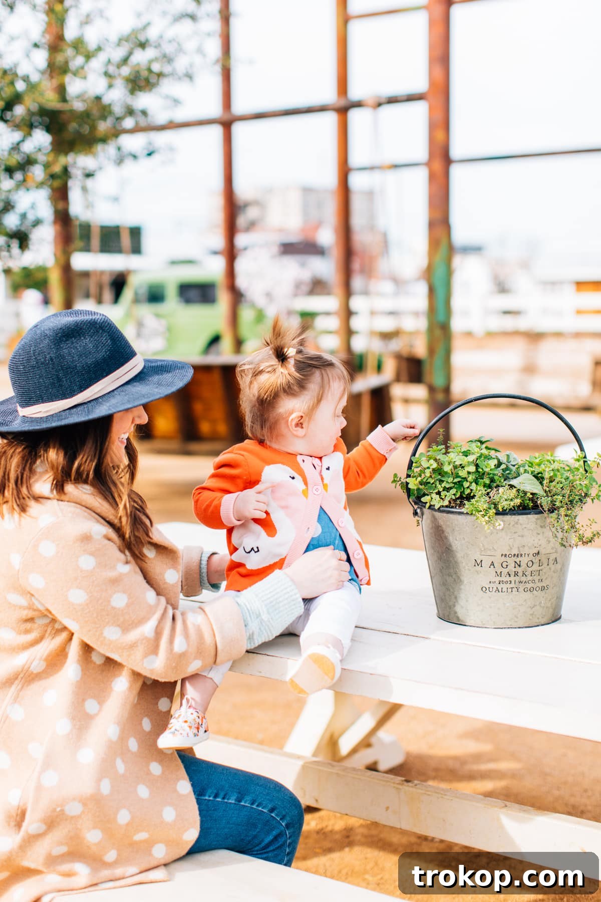 Waco, Texas at Magnolia Market, capturing the vibrant atmosphere and iconic silos that define this popular travel destination.