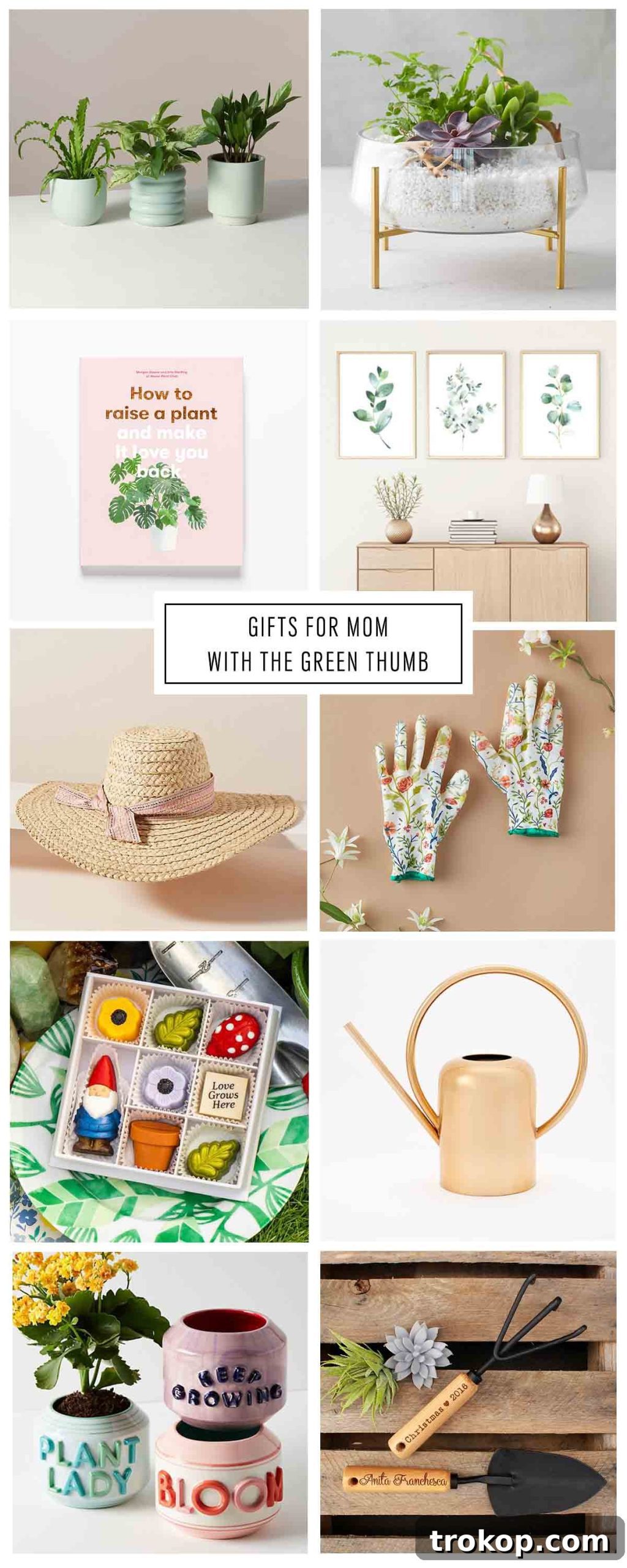 The Plant Mom's Mother's Day Gift Guide: Buy or DIY 2 Thoughtful Mother's Day Gifts for Plant Lovers with a Green Thumb by Sugar & Cloth