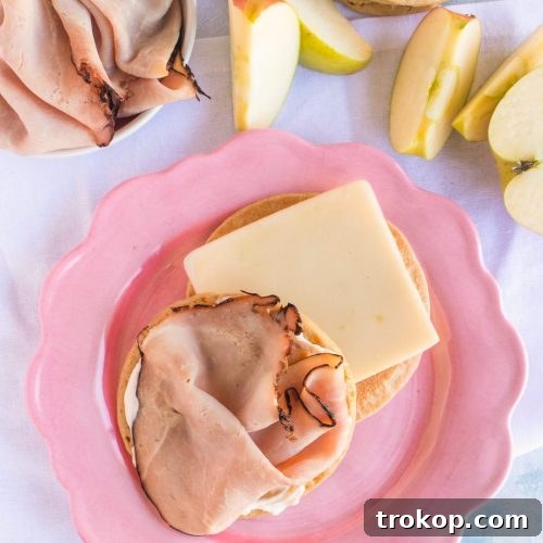 Healthy Kids Lunch Ideas Pancake Sandwich Fillings by top Houston lifestyle blogger Ashley Rose of Sugar & Cloth