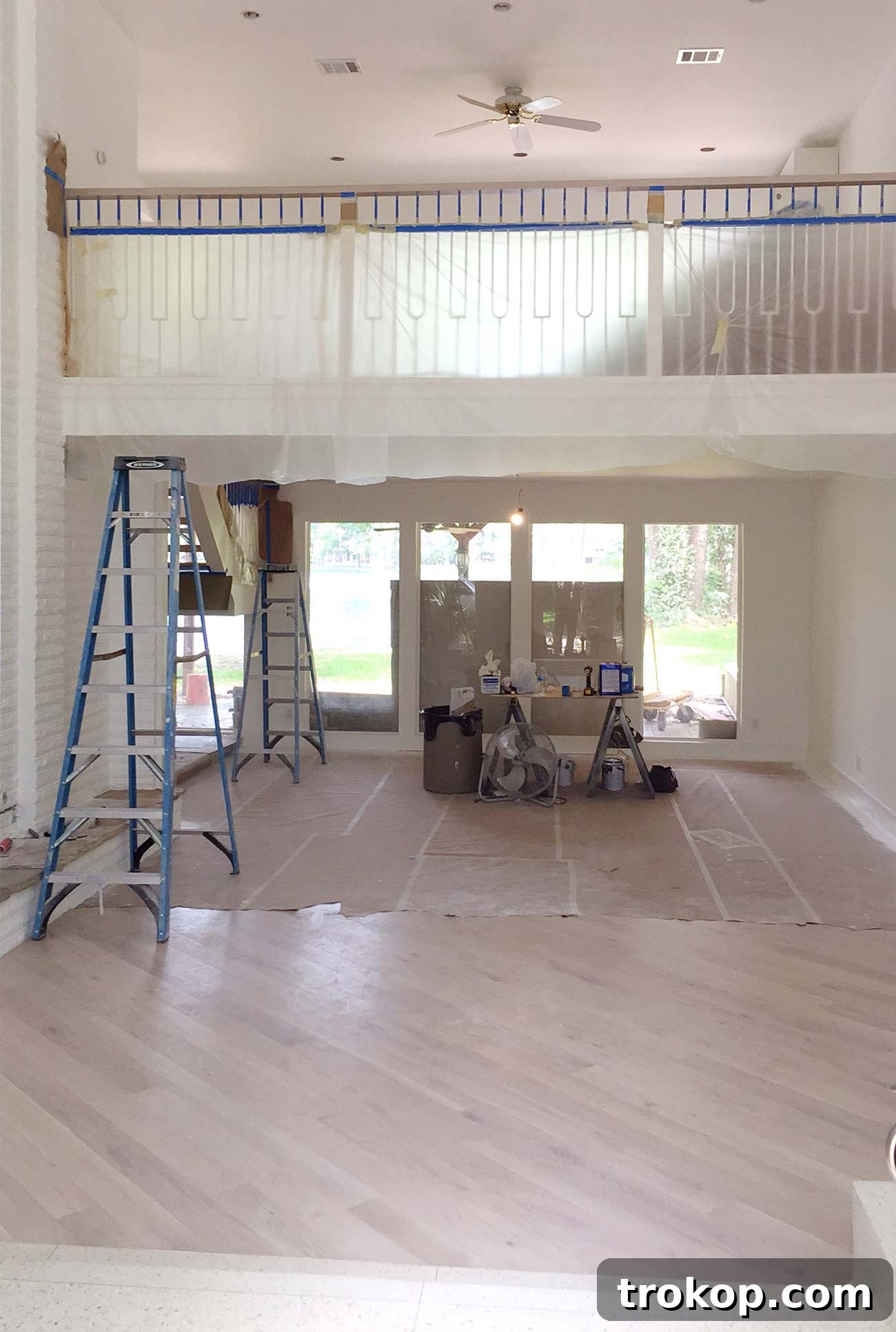 One Room Challenge Week 5: Sneak Peek at the Nearing Finish Line 3 One Room Challenge Week 5: Partial View of the Dining Area with Elegant Light Fixture and New Seating