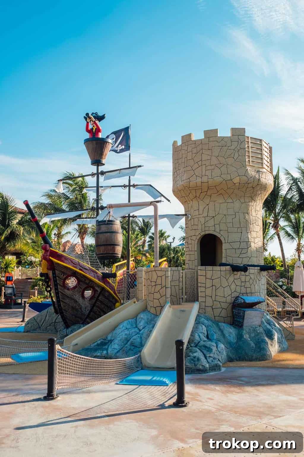 Sesame Street characters bringing joy to children at the resort.