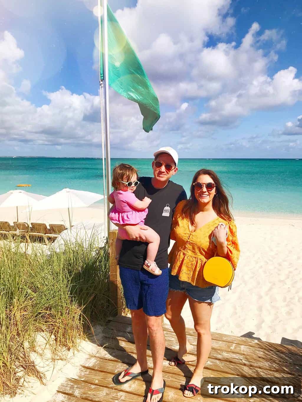 Happy family moments captured during the Turks & Caicos trip.