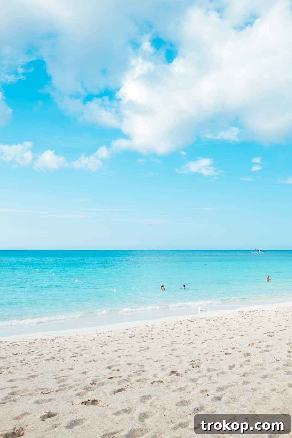 Arriving at Turks & Caicos airport, ready for a Beaches Resort family vacation.