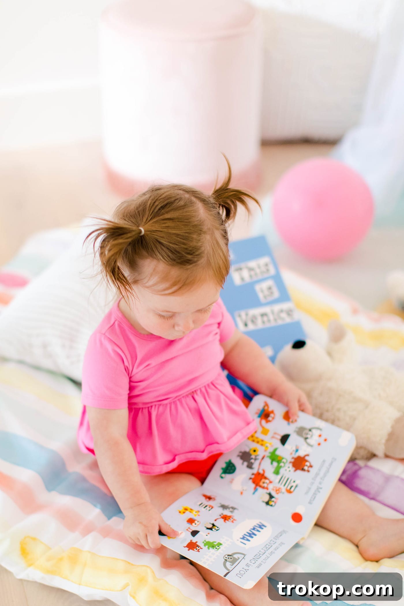 Rainbow Retreats for Little Bookworms 6 Sharing how to make this DIY book nook with a few colorful reading nook ideas to make it own! #decor #kids #diy #reading by top Houston lifestyle blogger Ashley Rose of Sugar & Cloth
