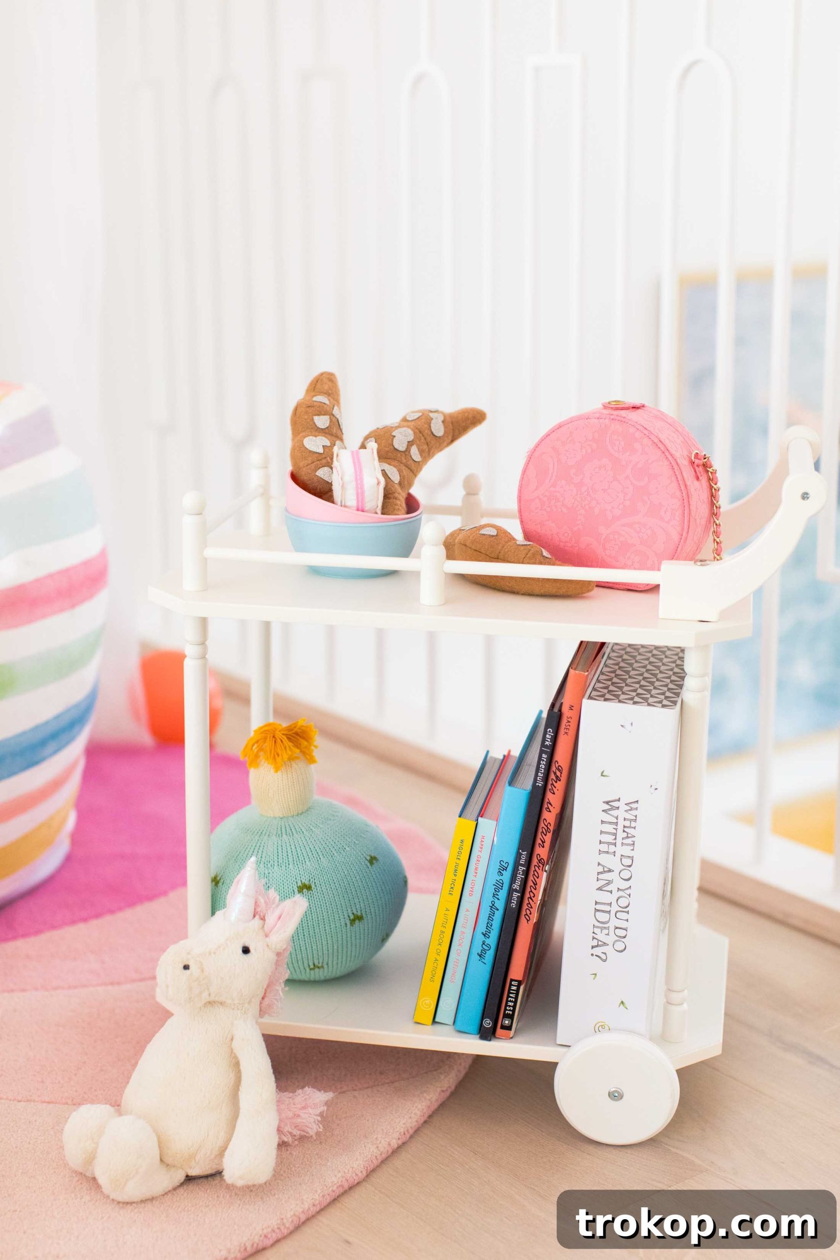 Sharing how to make this DIY book nook with a few colorful reading nook ideas to make it own! #decor #kids #diy #reading by top Houston lifestyle blogger Ashley Rose of Sugar & Cloth