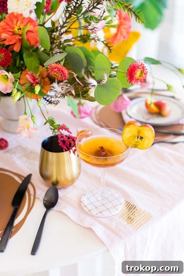 Craft Stunning Coasters with Cricut Infusible Ink 3 photo of the DIY coasters at a fall table setting by sugar and cloth