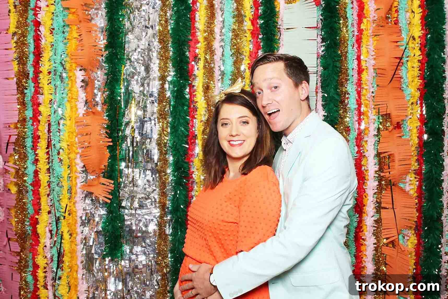 Little Sugar and Cloth's Sweet Second Baby Gender Reveal 6 photo of a couple for their gender reveal announcement