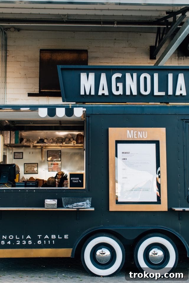Visitors can order food from the Magnolia Take Away if dining in at Magnolia Table is not an option