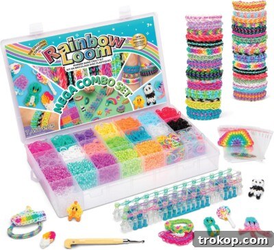 56 Gifts Girls Will Absolutely Adore 7 Rainbow Loom® MEGA Combo Set for gifts for girls