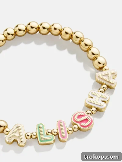 56 Gifts Girls Will Absolutely Adore 8 Custom Pisa Bracelet for gifts for girls