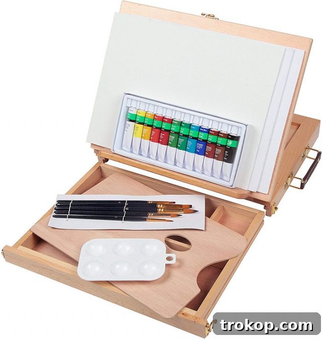 56 Gifts Girls Will Absolutely Adore 13 photo of painters kit and supplies for gifts for girls