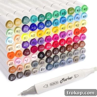 56 Gifts Girls Will Absolutely Adore 16 photo of marker set with 88 colors for gifts for girls