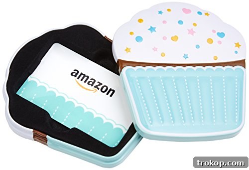 Amazon.com Gift Card in a Birthday Cupcake Tin Amazon.com Gift Card in a Birthday Cupcake Tin
