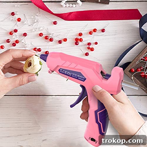 BLEDS Cordless Hot Glue Gun, Anti-Drip Glue Guns Fast Preheating with 2900 mAh Lithium-ion Battery & 30 Pcs Glue Sticks Mini Hot Glue Gun Base Stand-Up USB Rechargeable for Christmas Gift Craft Decor BLEDS Cordless Hot Glue Gun, Anti-Drip Glue Guns Fast Preheating with 2900 mAh Lithium-ion Battery & 30 Pcs Glue Sticks Mini Hot Glue Gun Base Stand-Up USB Rechargeable for Christmas Gift Craft Decor