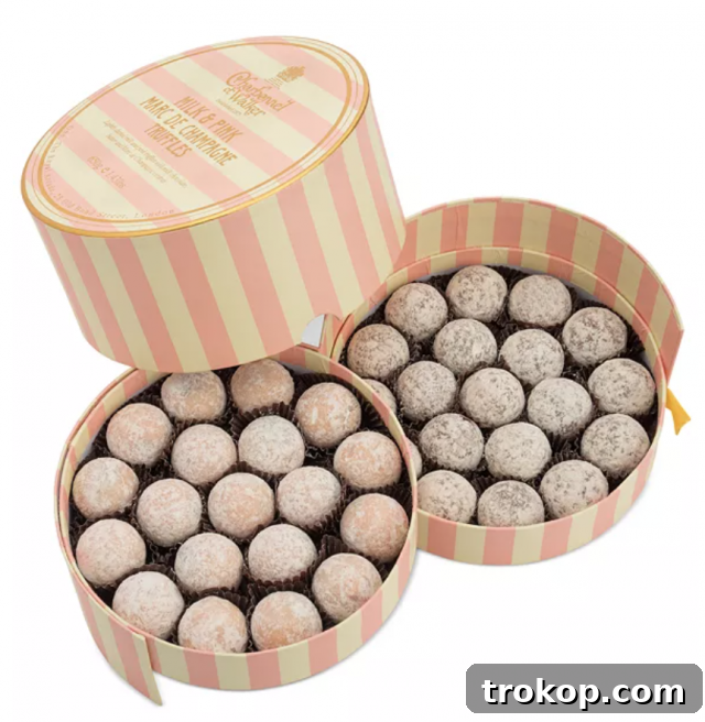 33 Heartfelt Gifts Your Best Friend Deserves 15 Birthday gift box of luxurious champagne truffles