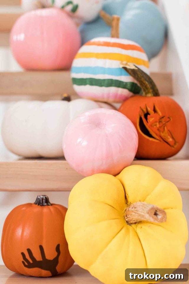 Close-up of a carved pumpkin