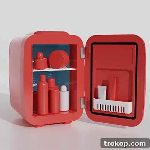 Mini Fridge Portable Thermoelectric 4 Liter Cooler and Warmer for Skincare, Eco Friendly Beauty Fridge For Foods,Medications, Cosmetics, Breast Milk, Medications Home and Travel Mini Fridge Portable Thermoelectric 4 Liter Cooler and Warmer for Skincare, Eco Friendly Beauty Fridge For Foods,Medications, Cosmetics, Breast Milk, Medications Home and Travel