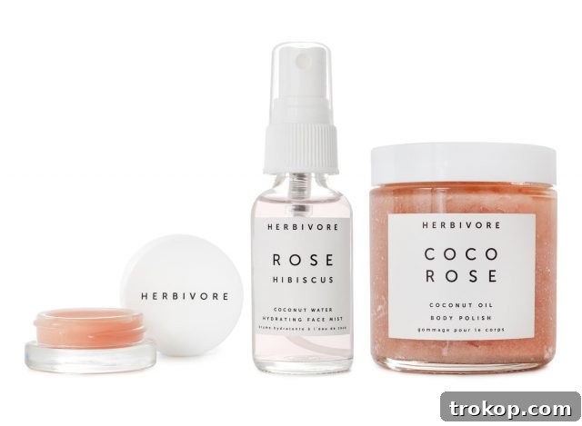 47 Unique Gift Ideas for Women for Every Occasion 15 photo of the hydration trio set by herbivore as a thoughtful gift for her