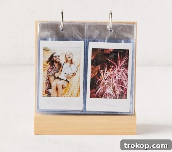 47 Unique Gift Ideas for Women for Every Occasion 17 photo of instant film flip frame as a meaningful gift for her