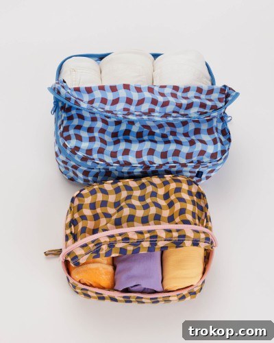 47 Unique Gift Ideas for Women for Every Occasion 6 BAGGU Packing Cube Set