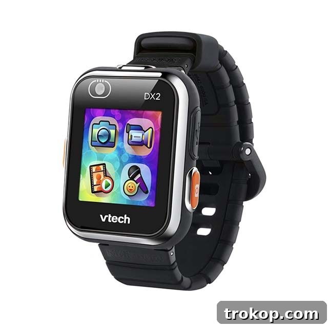 48 Irresistible Toys That Kids Will Love 36 Kids wearable VTech game watch, featuring time-telling, photos, and games.