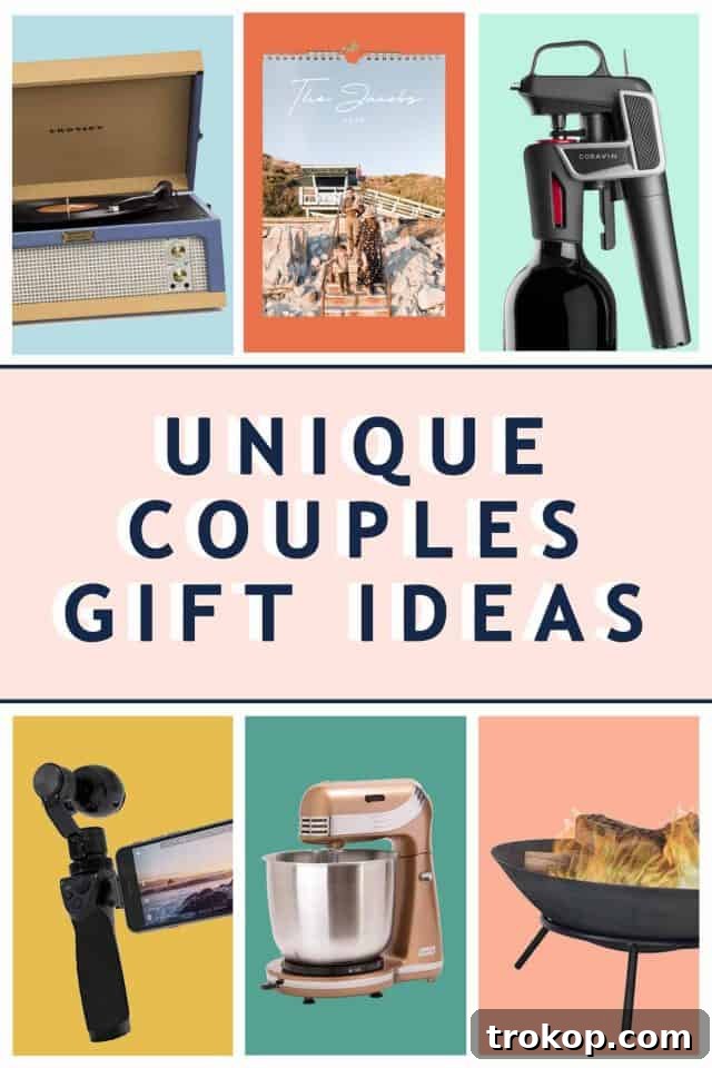 30 Couples Gifts for Unforgettable Shared Moments 2 Gifts for Couples: 32 Gift Ideas for Couples by Sugar and Cloth