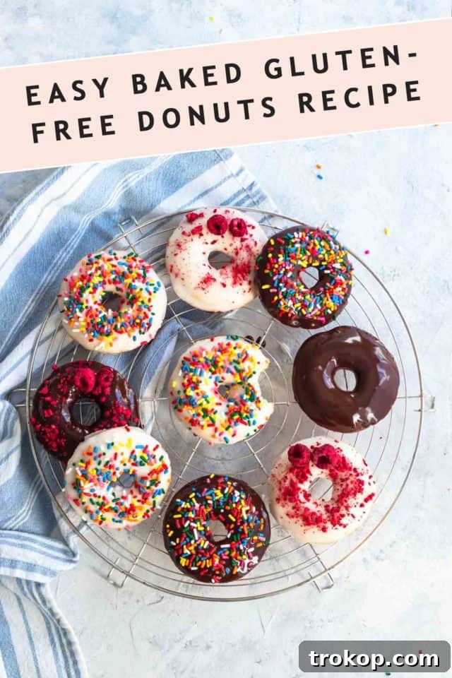 A recipe card visually detailing the ingredients and steps for making delicious gluten-free donuts, by top Houston lifestyle blogger Ashley Rose of Sugar & Cloth.