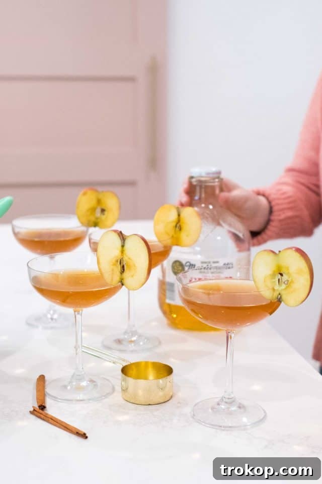 Ashley of Sugar and Cloth preparing the apple cider vinegar drink, demonstrating the ease of this delicious recipe. Photo by top Houston lifestyle blogger Ashley Rose of Sugar & Cloth.