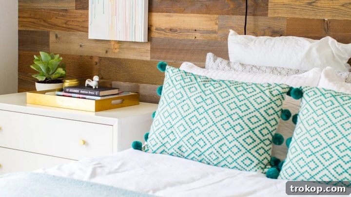 A Before and After Simple Bedroom Makeover for Zach & Caitlin