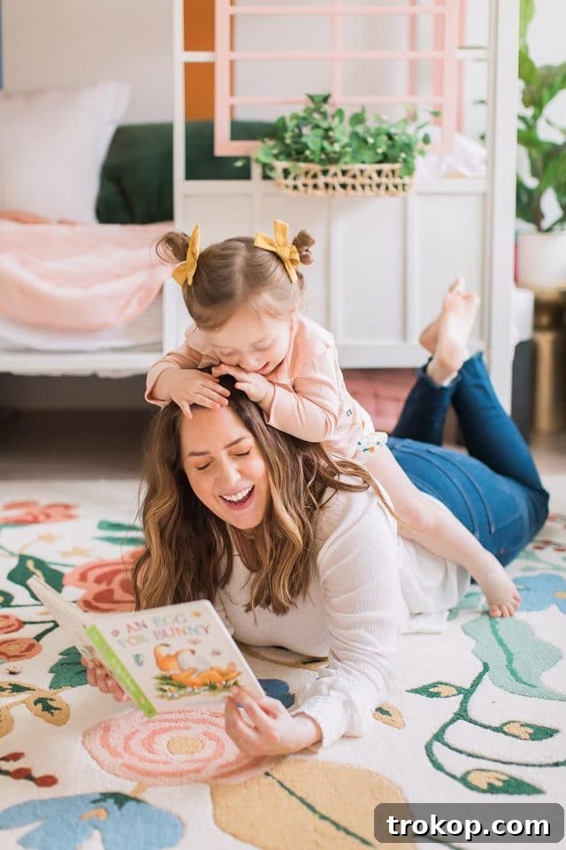 My Weekly Roundup: Life Updates, Free Home Activities & Curated Finds 3 ashley and gwen playing