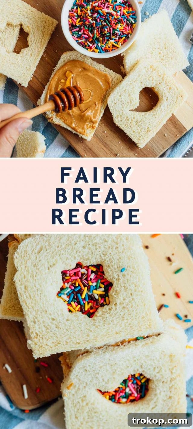 Whip Up Whimsical Fairy Bread 5 A photo of the complete recipe card for making fairy bread, displaying all ingredients and steps clearly for easy cooking.