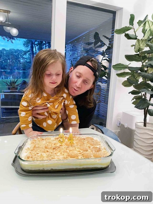 The Weekly Edit: Jared's Birthday Celebration 4 photo of gwen and jared sharing a joyful moment on his 34th birthday, possibly during dessert