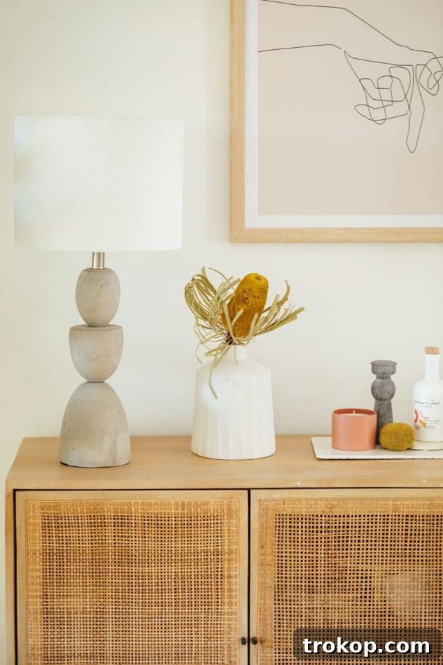 Revitalized Open-Plan Living and Dining Space 12 Dining room artwork and decor, creating a cohesive and stylish space.