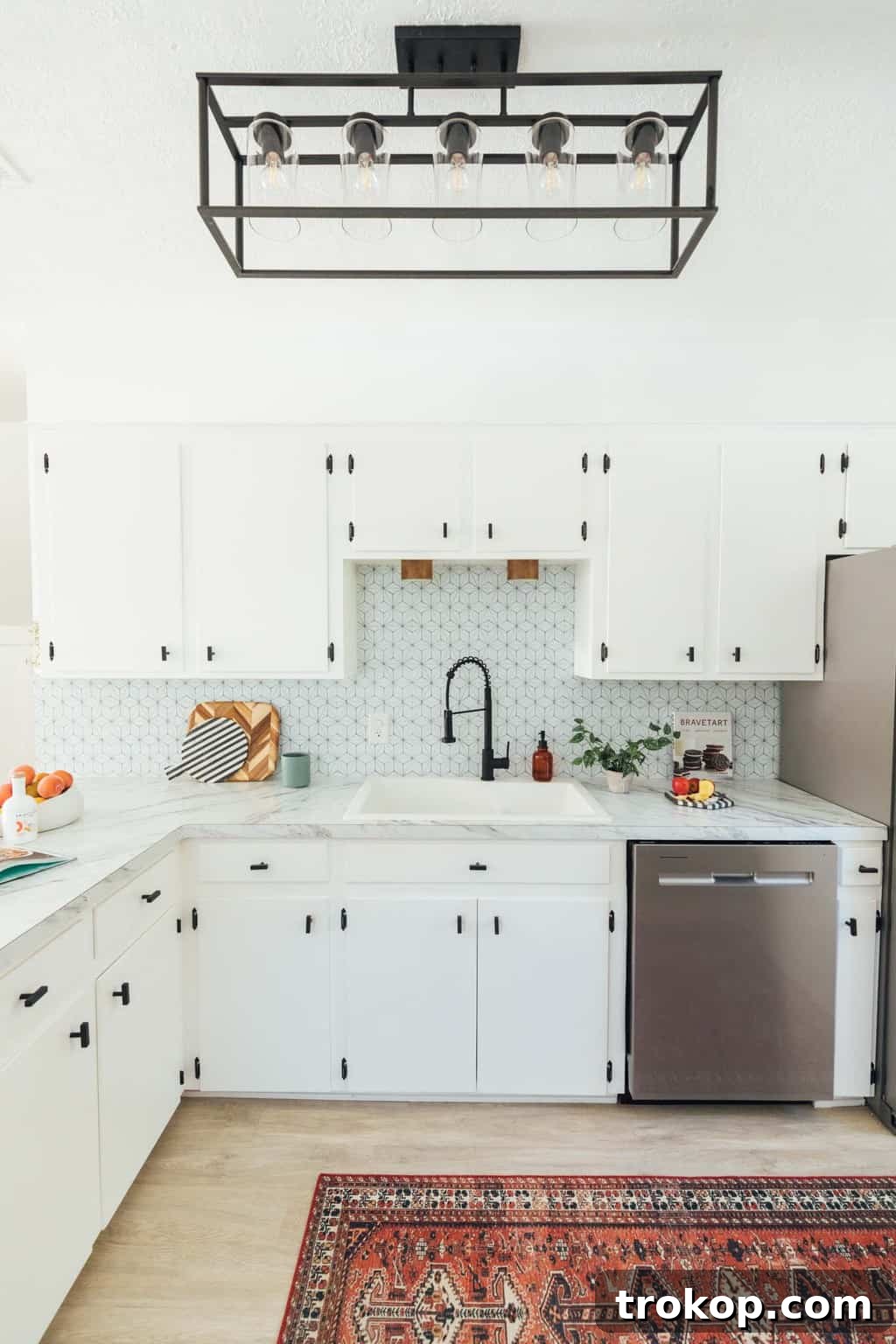 Garage Apartment Makeover Featuring Maytag Appliances