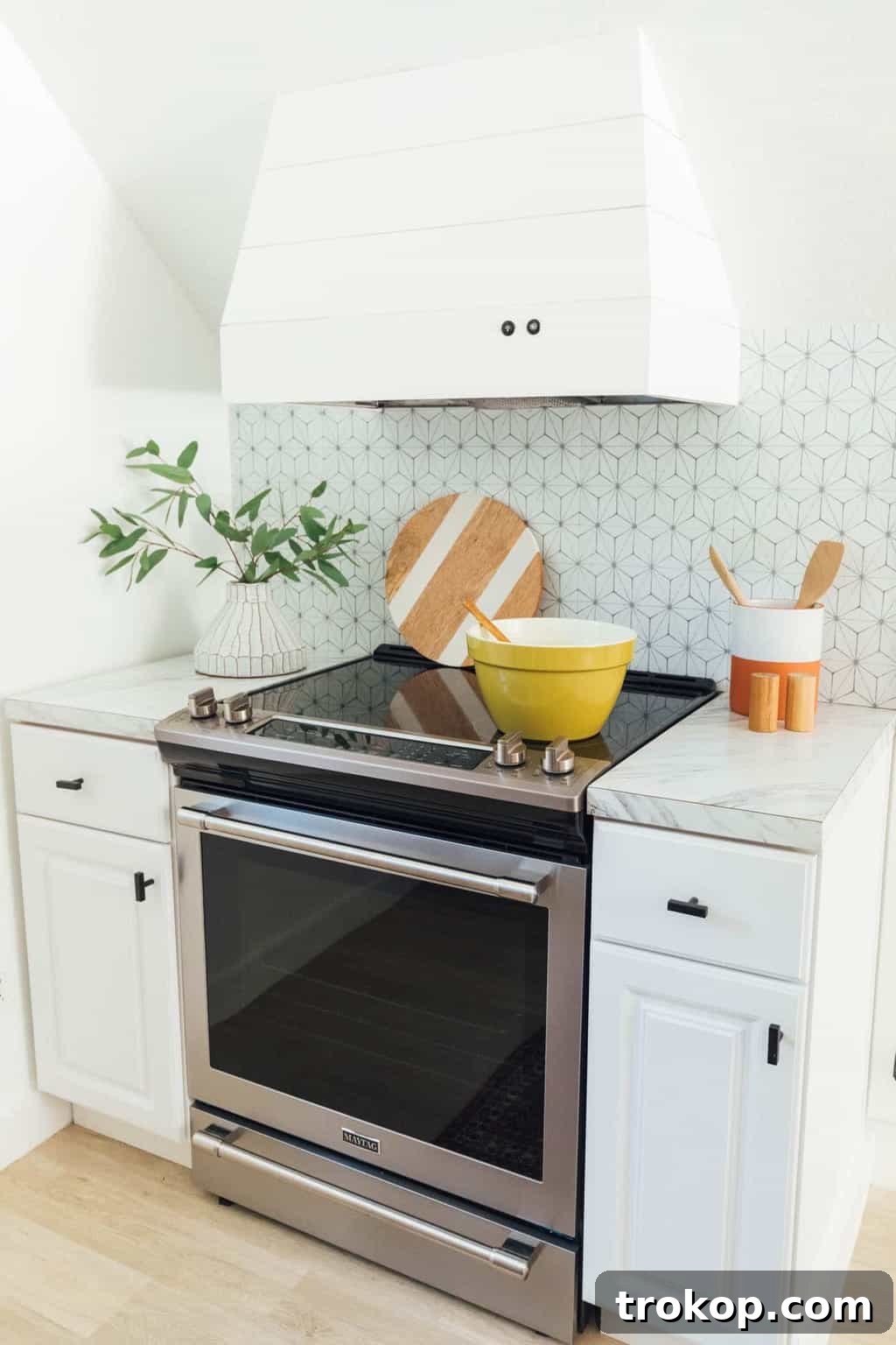 Installed Maytag Range