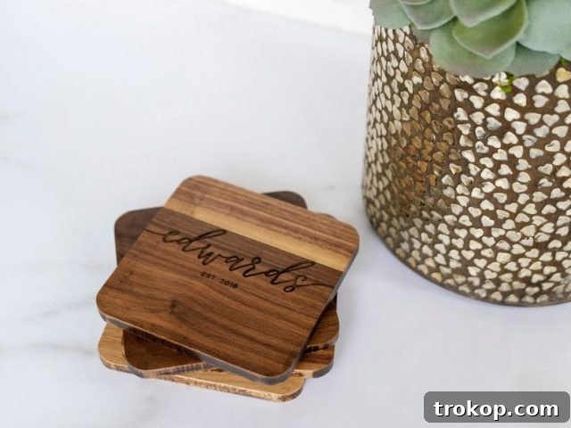 Personalized Engraved Coasters