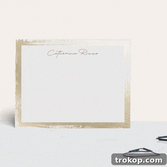 Minted Personalized Stationery