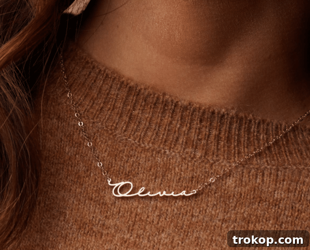 Personalized Names Necklace