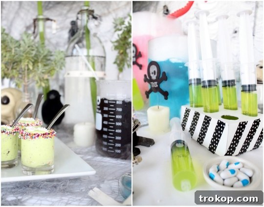 mad scientist halloween party by sugar and cloth A Mad Scientist Party - Sugar & Cloth - Houston Blogger - Halloween - Entertaining