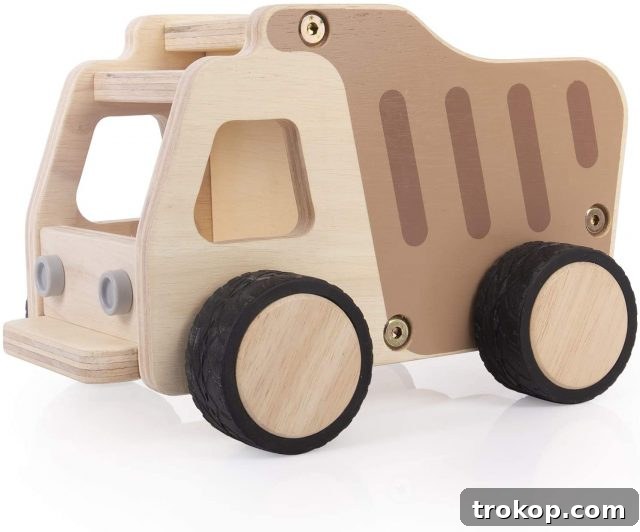 Fun and Festive Easter Baskets for Kids 16 Dump truck as an Easter basket for kids, a creative and fun alternative for young children.