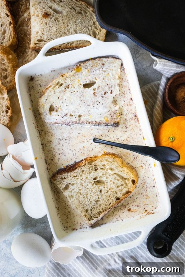 Sourdough French Toast Delight 4 Ingredients for Sourdough French Toast