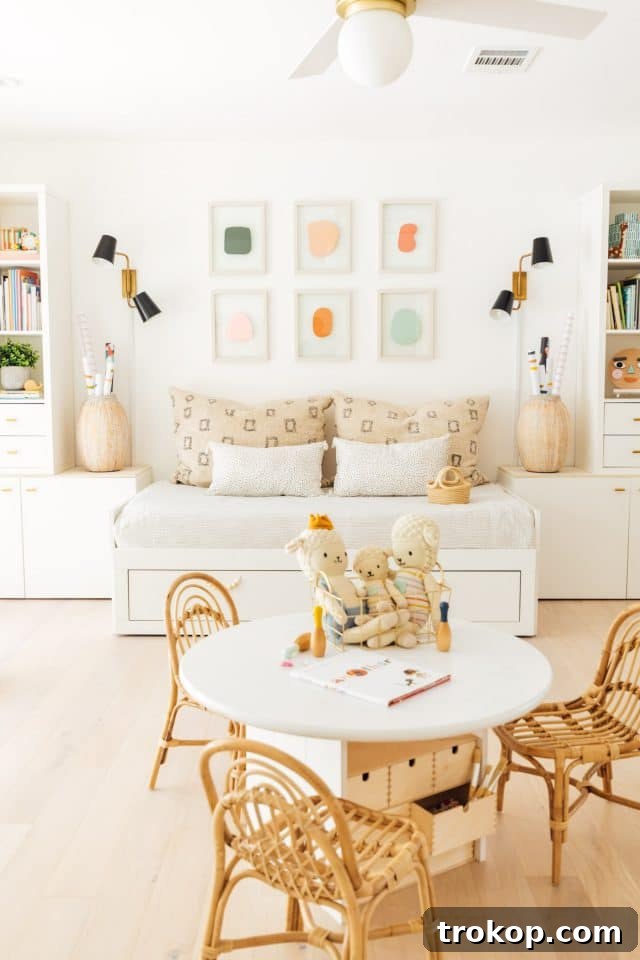 New Home Ahead 7 A creative and budget-friendly DIY kids playroom design idea, showcasing playful and functional elements