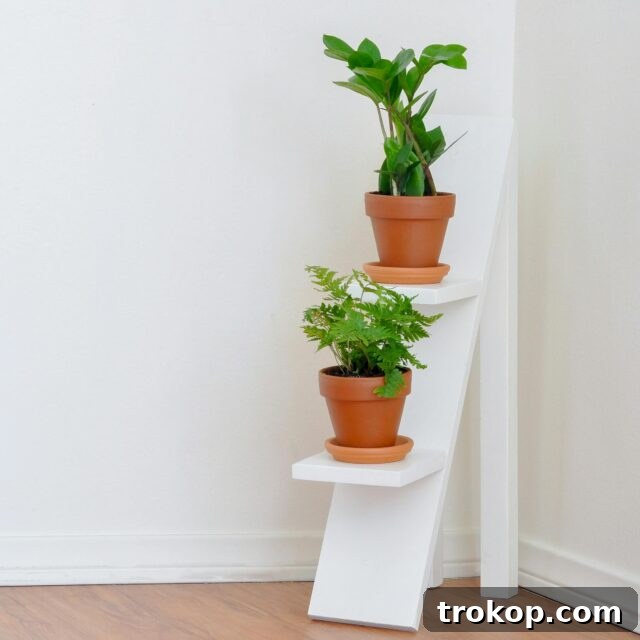 DIY Tiered Plant Stand