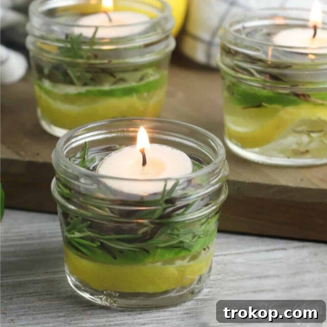 Craft Your Ambiance: 21 DIY Candle Holder Designs for a Colorful Fragrant Home 15 Easy DIY Bug Repellent Candle Jars by Mama Cheaps