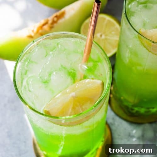 Midori Sour Cocktail