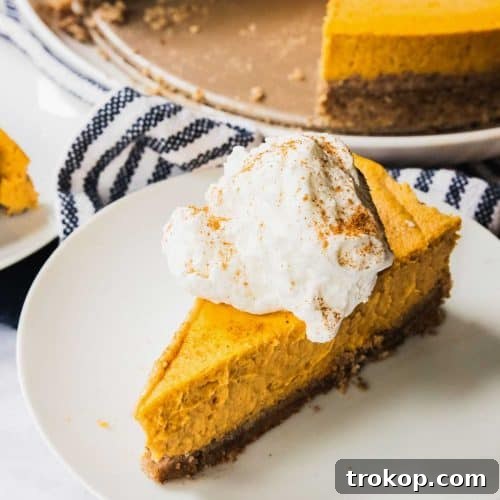 keto pumpkin cheesecake - keto cheescake with whipping cream