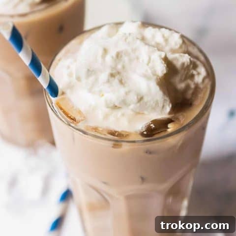 Dupe Iced White Chocolate Mocha: Starbucks Taste at Home 13 Copycat Iced White Chocolate Mocha